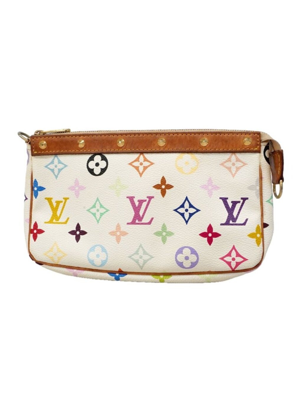 Louis Vuitton Pouch Monogram Multicolor Pochette Accessoires Blanc
